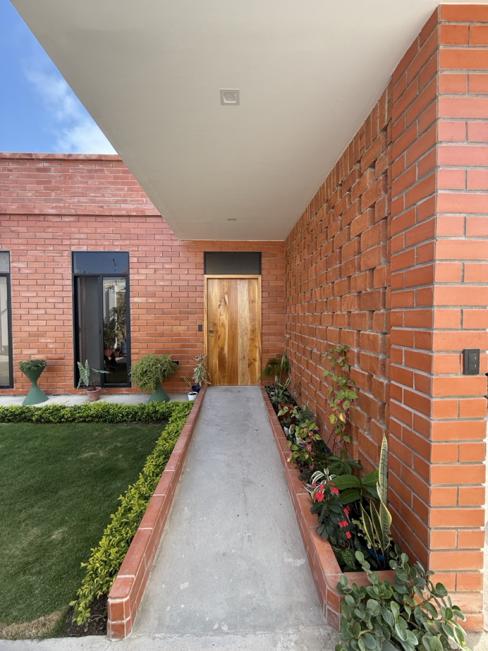 Interior view with timber furniture